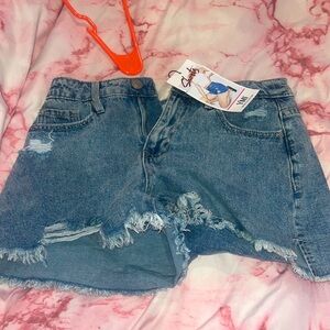 YMI HIGH WAISTED BOOTY SHORTS